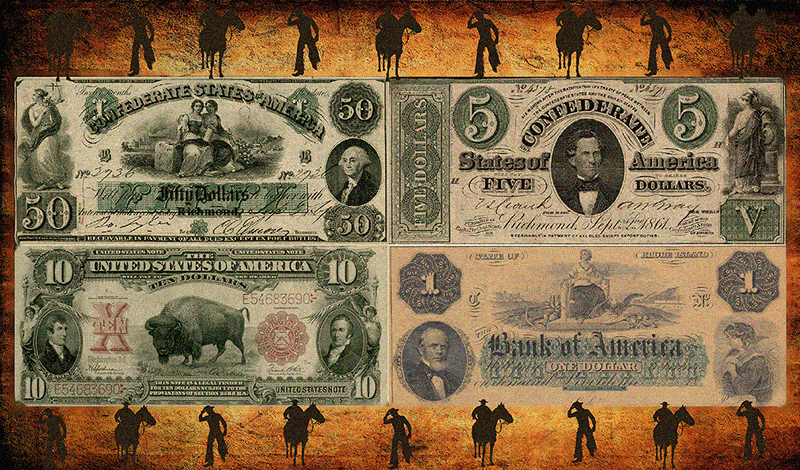 تسلط الصورة الضوء على صعود الدولار الأمريكي إلى الصدارة العالمية، ولا سيما من خلال اتفاقية بريتون وودز.