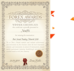 2018 جوائز تصنيفات الفوركس أفضل برنامج شراكة